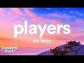 Coi Leray - Players (Clean - Lyrics) 
