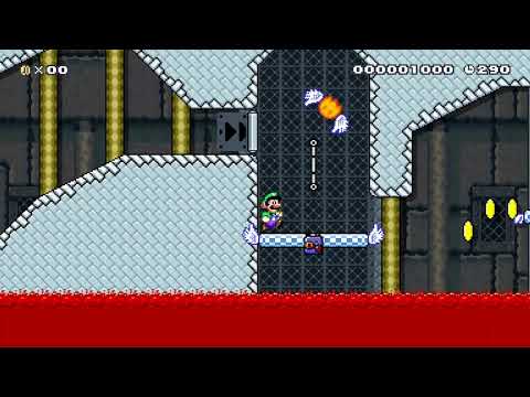 Lethal Lava Lifts by Frank88 🍄Super Mario Maker 2 ✹Switch✹ No Commentary #cvy