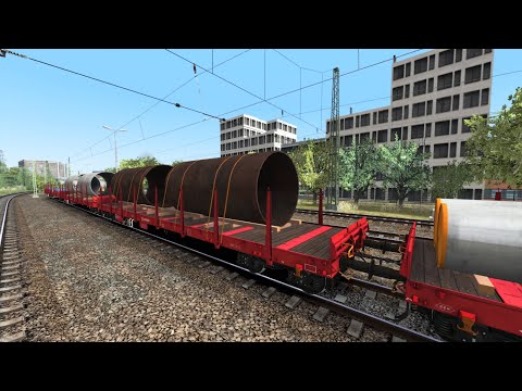 Train Simulator Classic |#72|: Vorstellung Railtraction Rns1 – Steel Cargo Wagons