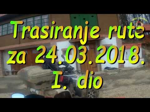 449.DEČKI ŽUTNICE - Trasiranje rute za 24.03. 2018. I. dio