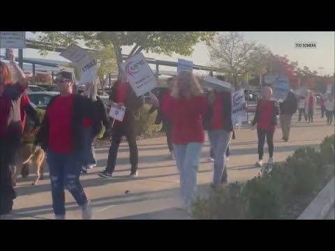 Placer County court employees strike over pay dispute