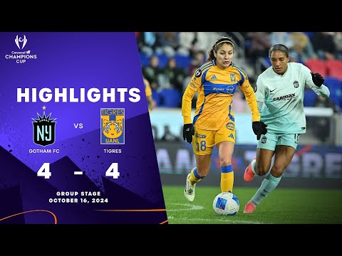 Gotham FC vs Tigres | 2024/25 Concacaf W Champions Cup | Group Stage