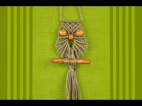 Snaky Macramé Necklace Tutorial