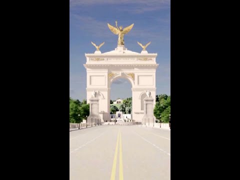 Trump announces new plans for proposed ‘Triumphal Arch’