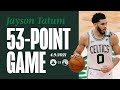Jayson Tatum Scores 53 Points Vs Karl Anthony Towns And The Minnesota Timberwolves EVERY BASKET