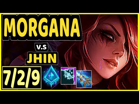 SOLARBACCA (MORGANA) vs JHIN - 7/2/9 KDA BOTTOM ADC GAMEPLAY - NA Ranked GRANDMASTER