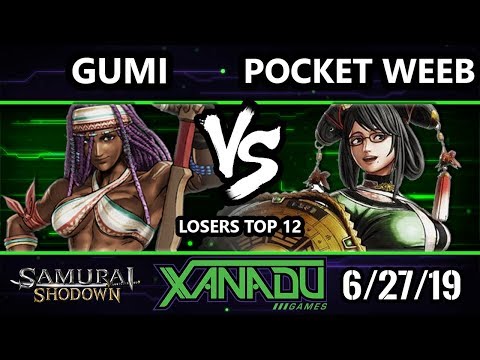 F@X 308 SamSho - GUMI (Ruixiang) Vs. Pocket Weeb (Darli) Samurai Shodown Losers Top 12