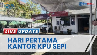 Hari Pertama Pendaftaram Caleg DPR-DPD di Jakarta Pusat, Lengang dan Belum Ada Caleg yang Mendaftar