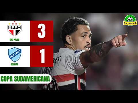 SAO PAULO VS BOLÍVAR 🔴| 8VOS DE FINAL (VUELTA) | COPA SUDAMERICANA #envivo