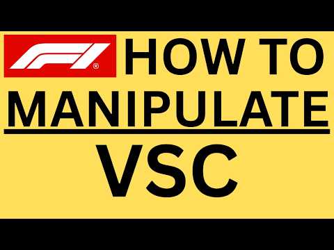 HOW FORMULA 1 RACE CONTROL CAN MANIPULATE RACES WITH THE VSC VIRTUAL SAFETY CAR.