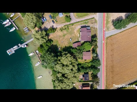 Ścieżka pieszo-rowerowa Giwartów-Kosewo z lotu ptaka