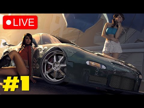 NEED FOR SPEED PROSTREET LIVE LETS PLAY #1