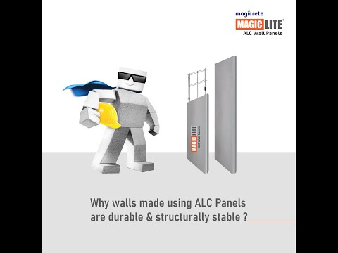 Magicrete AAC Rectanglar Wall Panel