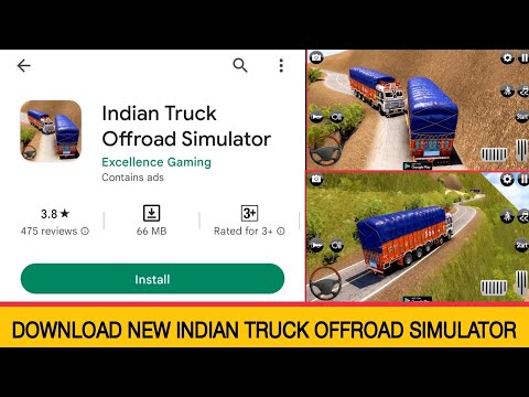 Download New Indian Truck Offroad Simulator // Android Game