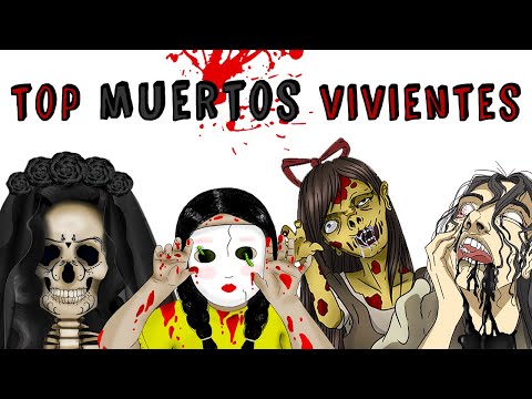 TOP 5 Historias de terror MUERTOS VIVIENTES 🔪 Draw My Life Terror