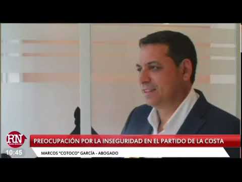 Preocupación por la inseguridad en La Costa