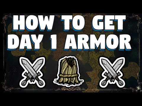 How To Make Armor Day 1 in Don't Starve Together - How to Make Armor Day 1 in DST