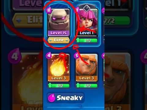 Sneaky Golem In Arena 1 💀