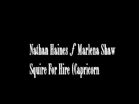 Nathan Haines ƒ Marlena Shaw - Squire For Hire (Capricorn Mix)