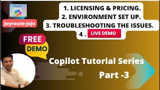 Microsoft 365 Copilot: Live demo  | Licensing & pricing || Copilot  Tutorial Series || Part 3