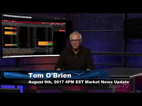 August 8th 4PM Stock Market Update by Tom O'Brien on TFNN