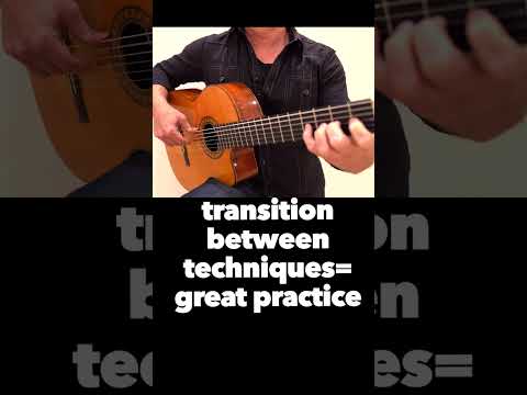 Combining ARPEGGIO and PICADO = awesome practice  #learnspanishguitar