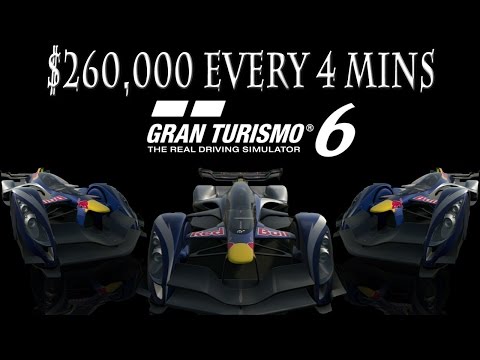 Gran Turismo 6 Unlimited Money Glitch - GT6 Money Cheats Easy Money $ 260,000 - 1080p