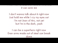 Joan Of Arc by Madonna [FULL LYRICS] 