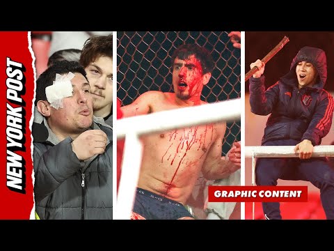 Stadium Abandoned After BLOODY Brawl Erupts Between Argentina and Chile Soccer Fans