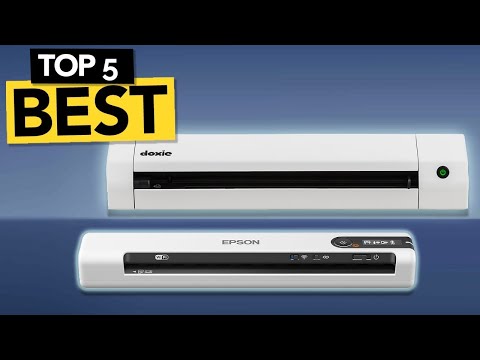 Document Scanner, Portable Document Photos Scanner 1050DPI Support WiFi & Rechargeable Handheld Scan Photo Mobile JPG/PDF Format(Black No WiFi 32g) video review thumbnail