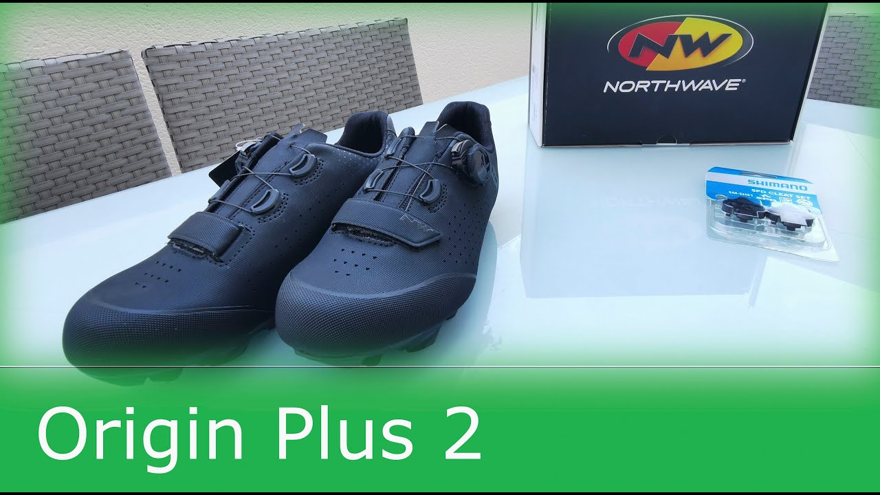 Zapatillas Northwave Origin Plus 2 y calas Sh51