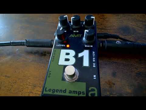 Teat video for AMT Electronics Legend amp B1