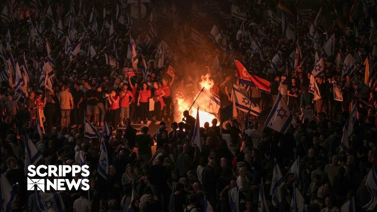 Protests break out as Netanyahu dismisses Defense Minister Yoav Gallant