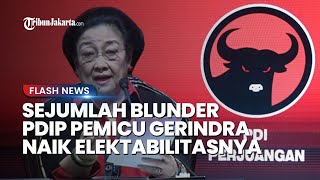 LSI Denny JA Sebut Elektabilitas Gerindra Terkerek Dipicu Sejumlah Blunder PDIP