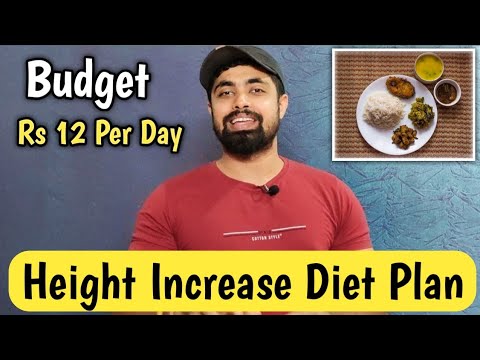 FULL DAY DIET PLAN For Height Increase Under Rs 20