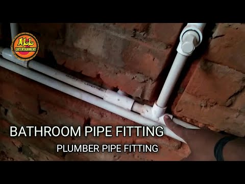 Bathroom pipe fitting