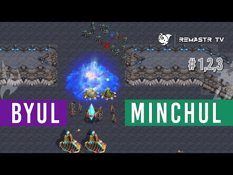 STARCRAFT: SUPERMATCH BYUL VS MINCHUL ROUND 1, 2 y 3