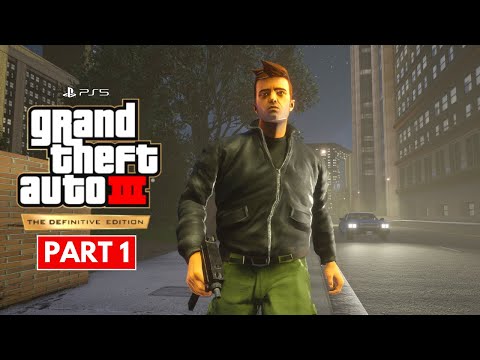 Grand Theft Auto III – The Definitive Edition PS5™ Walkthrough Gameplay Part 1 (No Commentary)