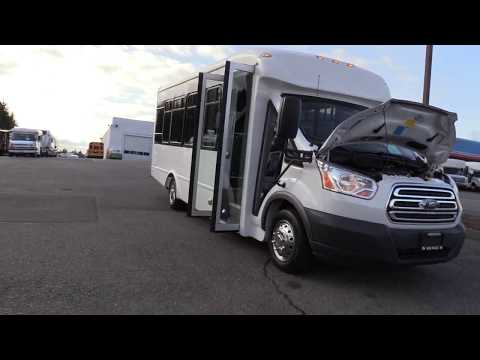 2016 Ford Starlite Transit 14 Passenger + Rear Luggage- S03531