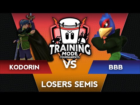 Training Mode Tournaments #3 Bobby Big Ballz (Falco) vs. Kodorin (Marth) - SSBM Losers Semis - Melee