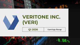 $VERI Veritone Inc. Q1 2026 Earnings | Google, NVIDIA & Oracle Fuel Ma
