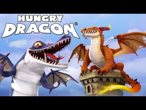 Hungry Dragon ! NEW "Hungry Shark" game by Ubisoft (1st Look Android / iOS gameplay)