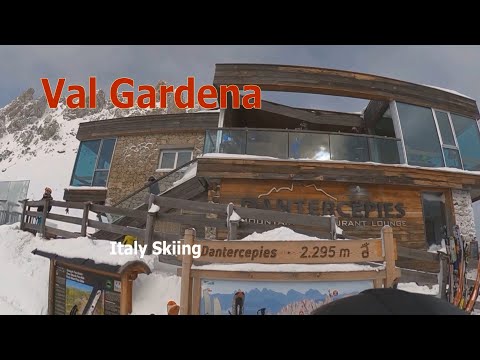 Italy Skiing Selva di Val Gardena - Dantercepies