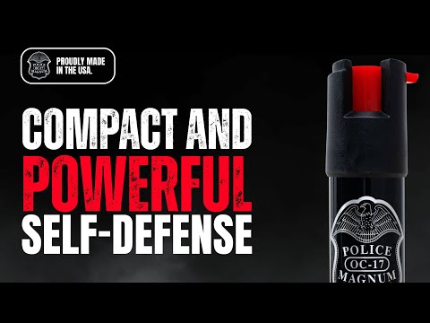 Police Magnum Pepper Spray Demo Video - Click to Watch on YouTube