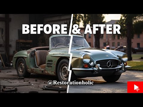 Thumbnail for Mercedes-Benz 300 SL Gullwing Restoration #mercedesbenz #gullwing #restoration by Mercedes-Benz 300, Mercedes-Benz 300 SL, Supercar, Luxury car, Mercedes-Benz, Car