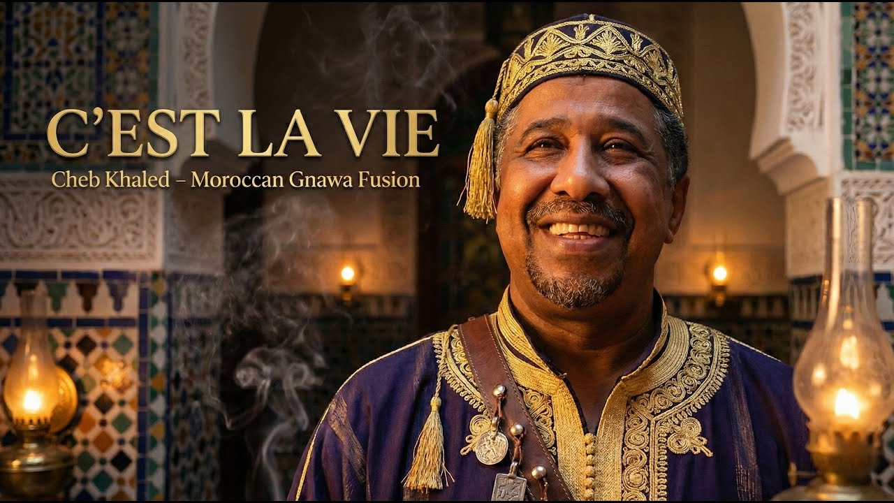 Cheb Khaled – C’est La Vie | (Moroccan Version Remix 🇲🇦)  #chebkhaled #cover #gnawa #remix