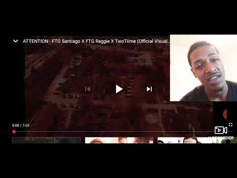 American reacts to 🇨🇦rap ATTENTION - FTG Santiago X FTG Reggie X TwoTiime (Official Visualizer)