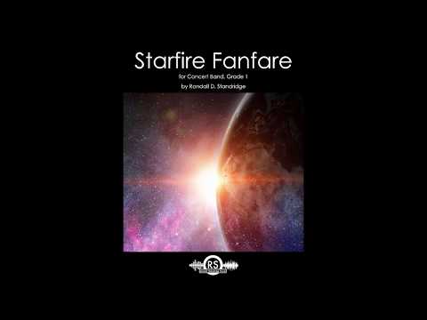 Starfire Fanfare (Grade 1, Concert Band, R. Standridge)