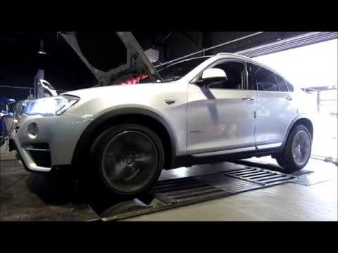 2015 BMW X4 XDRIVE 20d dyno test