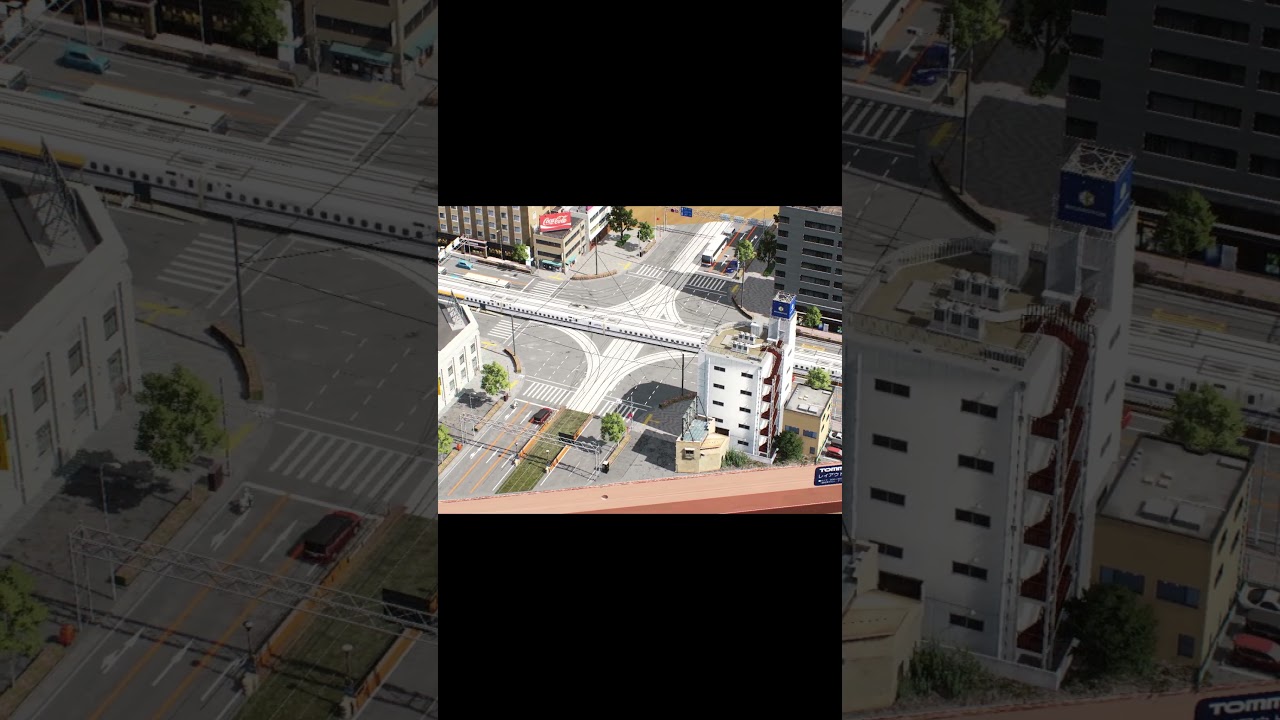 路面新幹線（都市開発ゲーム）#citiesskylines #shorts